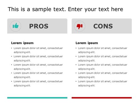 Animated Pros And Cons 7 Powerpoint Template Slideuplift
