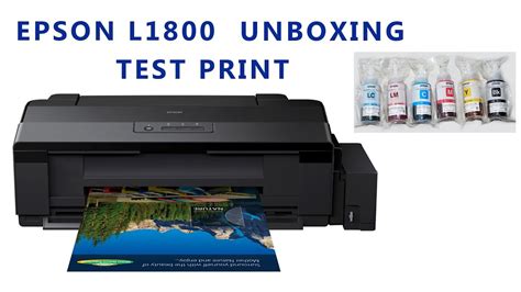 This procedure may be different for other oses. Epson EcoTank L1800 Single Function InkTank A3 Photo ...