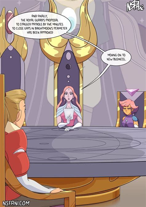 Rule 34 Adora Bright Moon Clothed Clothing Comic Comic Page Dialogue Female Female Only Fully
