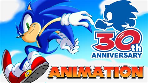 Animation Happy 30th Anniversary Sonic Youtube