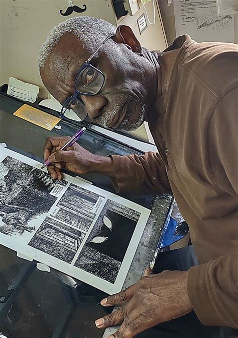 Award winning creative Harold Bascom thrives on pushing literary