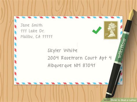 The Easiest Way To Send A Letter In The Mail Wikihow
