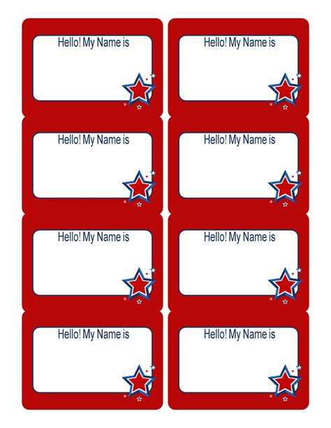 Free Editable Name Tags Printable Create Free Labels That You Can Print