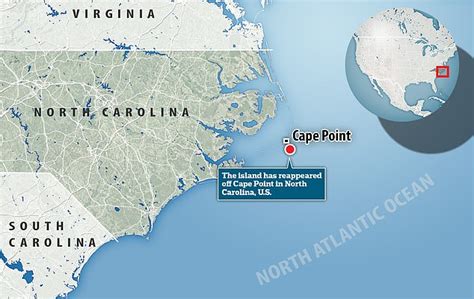 Island That Vanished Off The Coast Of North Carolina Is Back Travel