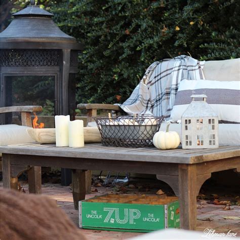 Beautiful Fall Patio Decor Plus 8 More Outdoor Fall Spaces And Ideas