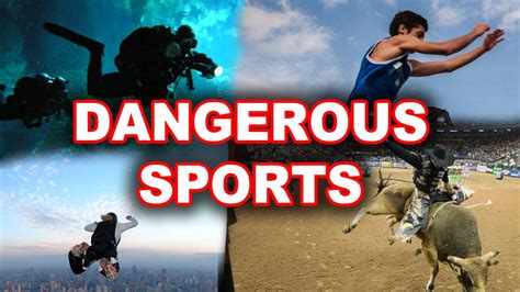 Top 10 Most Dangerous Sports In The World Youtube