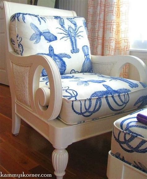 Upholstering A Chair Coastal Style How To And Upholstered Chair Ideas
