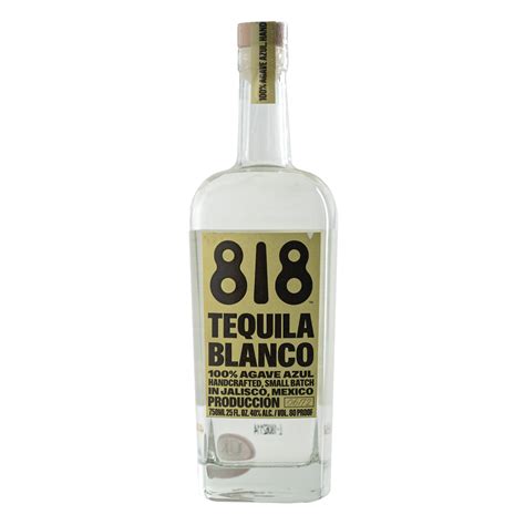818 Blanco Tequila 750ml Norman Goodfellows