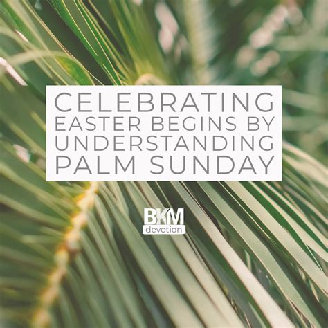 Holy Week The Significance Of Palm Sunday Bucky Kennedy Ministries