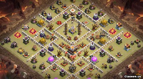 Town Hall 11 Th11 Wartrophy Base 512 With Link 4 2020 War