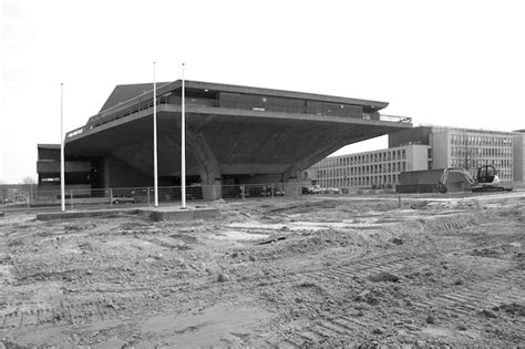 Tu Delft Aula Architecture Concrete Structures