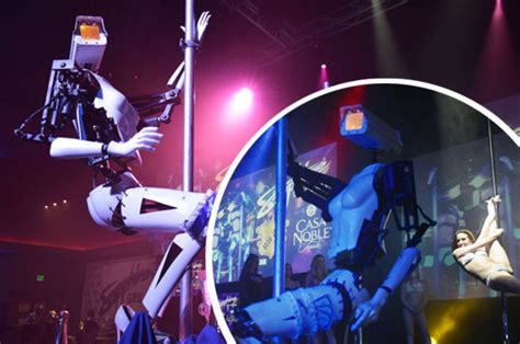 Robot Pole Dancers Return For New York Sapphire 39 Strip Club Gig