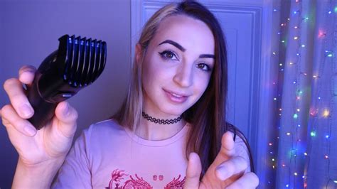 [gb video] asmr men s pampering face shave and side buzz whispered r gibiasmr