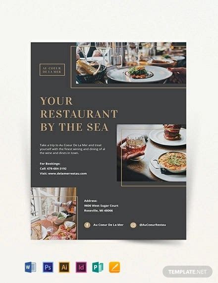 68 Restaurant Flyer Templates Word Pdf Psd Eps Indesign
