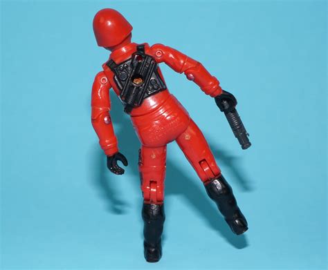 1983 Gi Joe Action Force Red Shadows Terrorbande Roter Red Laser 100