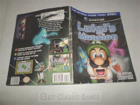 Luigi S Mansion Nintendo Gamecube Strategy Guide Book Ebay