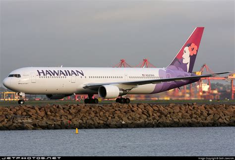 N581ha Boeing 767 33aer Hawaiian Airlines Seth Jaworski Jetphotos