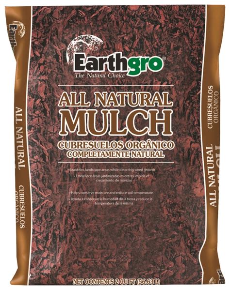 Sutherlands Bag 2 Cu Ft Bagged Earthgro All Natural Mulch At Sutherlands