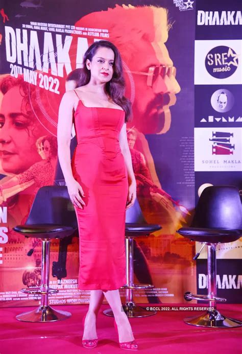 Kangana Ranaut Stuns In A Red Midi Dress As She Launches The Second