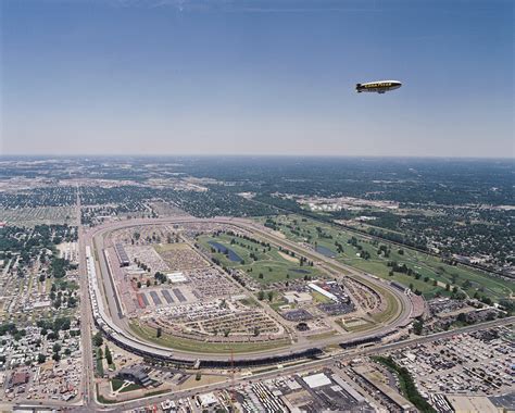 Aerial View Of The 1994 Indianapolis 500 Cool Shot Looking Flickr