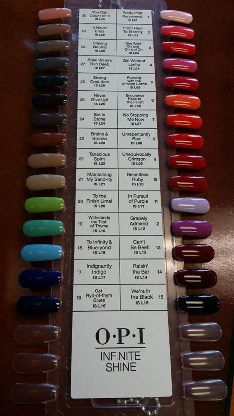 Below you will find a complete list of current opi nail colors in alphabetical order from all the current opi nail polish collections. Seriously Nails | Opi infinite shine, Opi gel polish, Opi ...