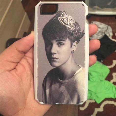 Iphone 5 Customized Justin Bieber Phone Case Phone Cases Phone Iphone 5