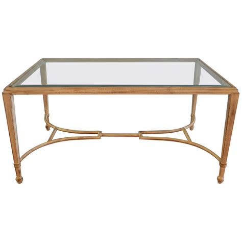 < image 1 of 2 >. Classic Style, Modern Painted Heavy Metal Coffee Table ...
