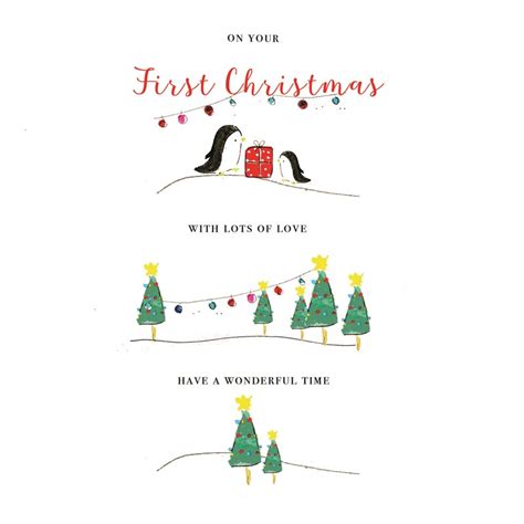 Cards First Christmas Laura Sherratt Designs Ltd