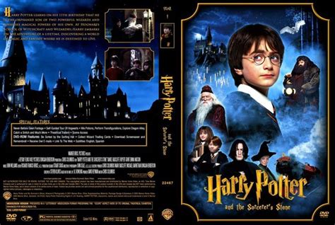 Harry Potter And The Sorcerers Stone Movie Dvd Custom Covers Harry