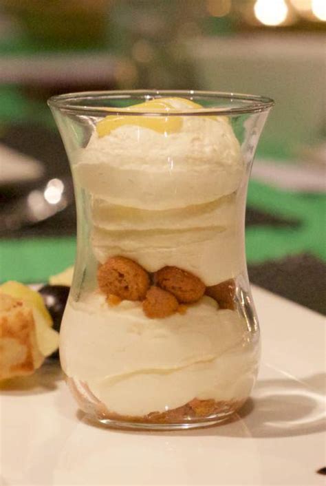 Amaretto -advocaat toetje