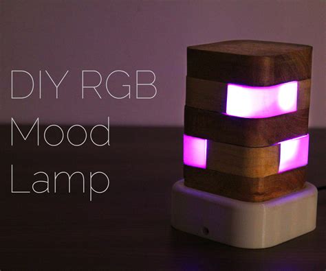 Modern Rgb Mood Lamp 7 Steps With Pictures Instructables