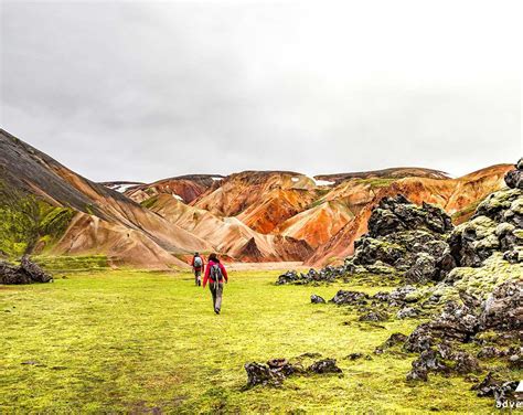 Landmannalaugar Tageswanderung Trekking