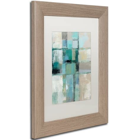 Trademark Art Island Hues Crop Ii Framed On Canvas By Silvia Vassileva