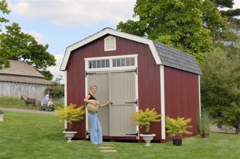 Little Cottage 12 X 10 Ft Woodbury Colonial Panelized Storage Shed