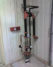 Underground Supplied Fire Protection System