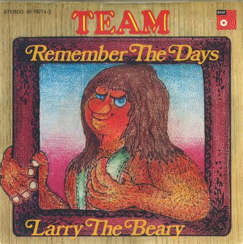 Team Remember The Days 1972 Vinyl Discogs
