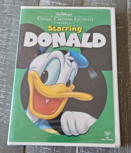 Walt Disneys Classic Cartoon Favorites Starring Donald Duck Dvd 2005