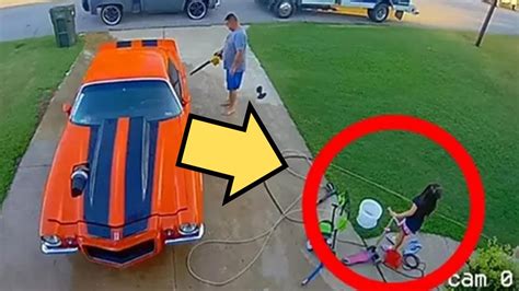 Girl Screams “daddy Watch Out ” While He’s Washing The Car And Their Lives Are Never The Same