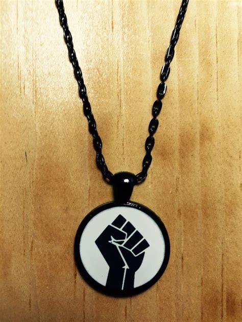 New Black Necklace Pendant Black Panther By Internationalmarket3
