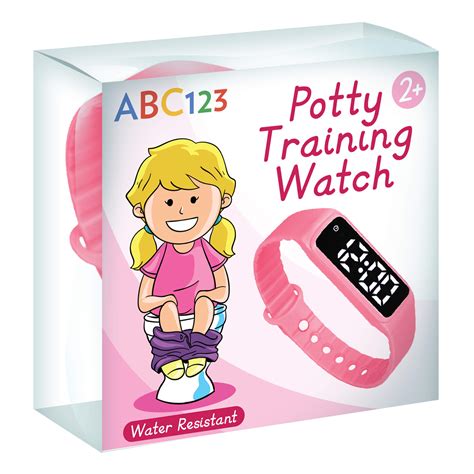 Abc123 Potty Training Watch Baby Reminder Water Resistant Timer For