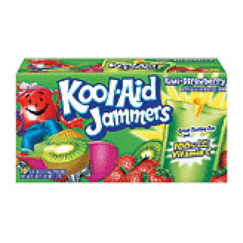 Kool Aid Jammers Kiwi Strawberry Flavored Juice Drink 10 6 Fl60fl Oz