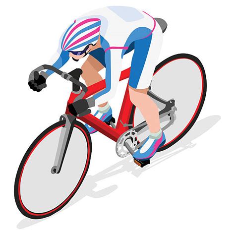 Cycling Race Clip Art Vector Images And Illustrations Istock