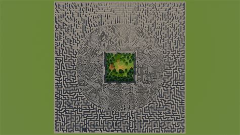 Maze Runner Map Labyrinth Minecraft Bedrock Addons