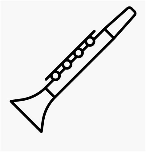 Clarinet Drawing Image Drawing Skill