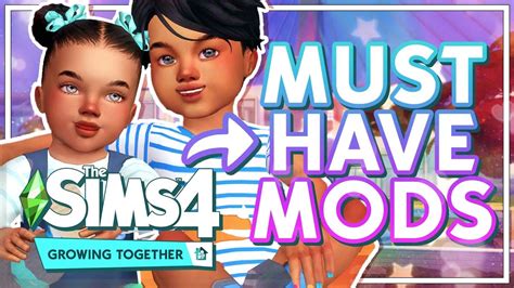 20 Best Mods For The Sims 4 Growing Together Links 🌸 Thesims4 Youtube