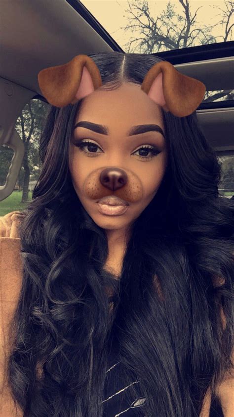 304 Best Snapchat Baddies Images On Pinterest Black Girls Hairstyles Gorgeous Makeup And