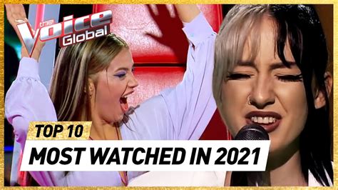most trending blind auditions of 2021 the voice rewind youtube