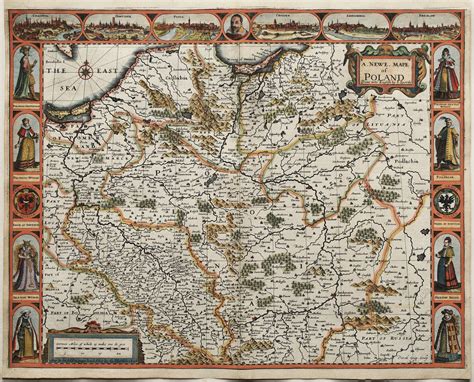 Maps Perhaps Antique Maps Prints And Engravings A Newe Mape Of Poland