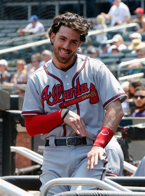 Dansby Swanson Of The Atlanta Braves In Action Against The New York