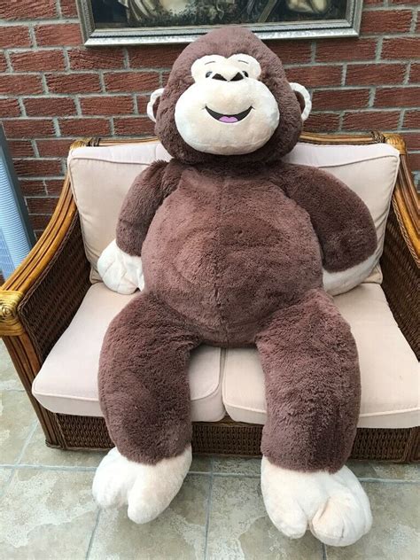 Giant Costco George Plush Monkey Massive Measures Approx 150cm In